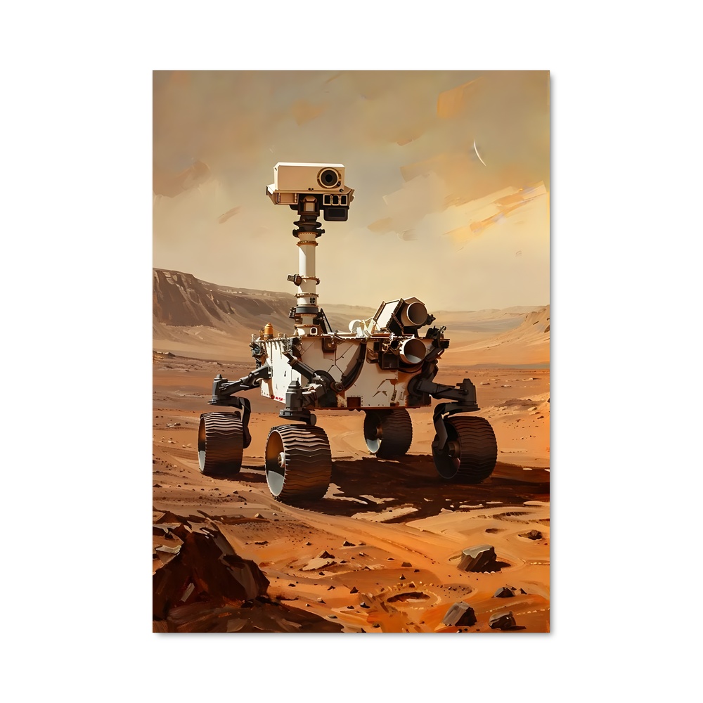 Poster Rover Explorer – affiche Astronomie